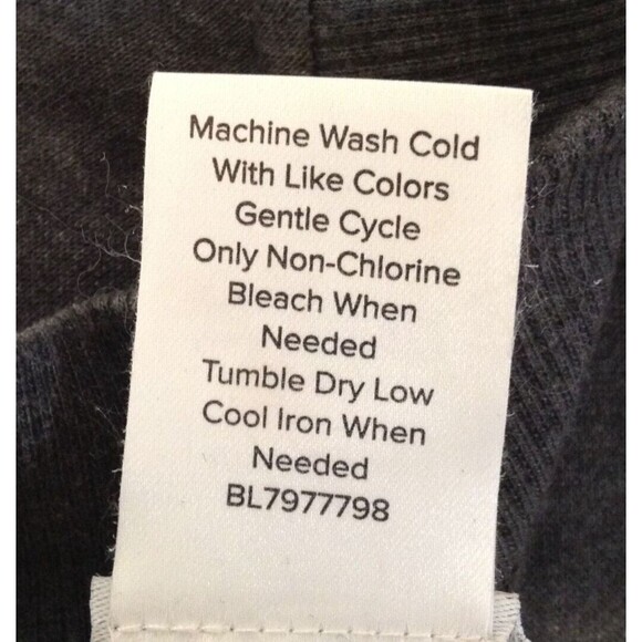 Vtg John Blair Jacket Men XL Gray Full Zip Lightweight Windbreaker Grandpa Dad - Picture 10 of 10